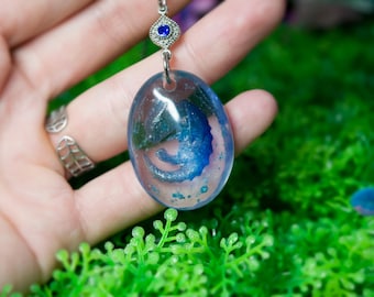 Baby Dragon Necklace – Crystal Clear Amulet