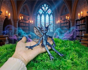 Articulated Pixie: 3D Printed Flexible Figurine