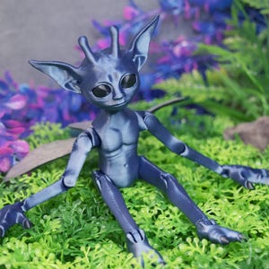 Articulated Pixie: 3D Printed Flexible Figurine image 7