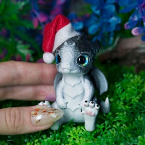 Dragon Figurine with Glass Eyes, Perfect Gift for Dragon Lovers