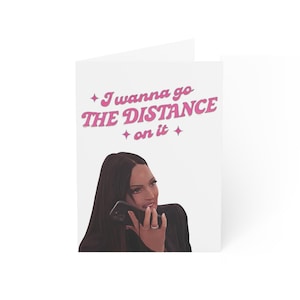 de voeux d'anniversaire | Carte inspirée du RHOSLC | Lisa Barlow | Tenez la distance | Cadeau TV Bravo | Les vraies femmes au foyer de Salt Lake City