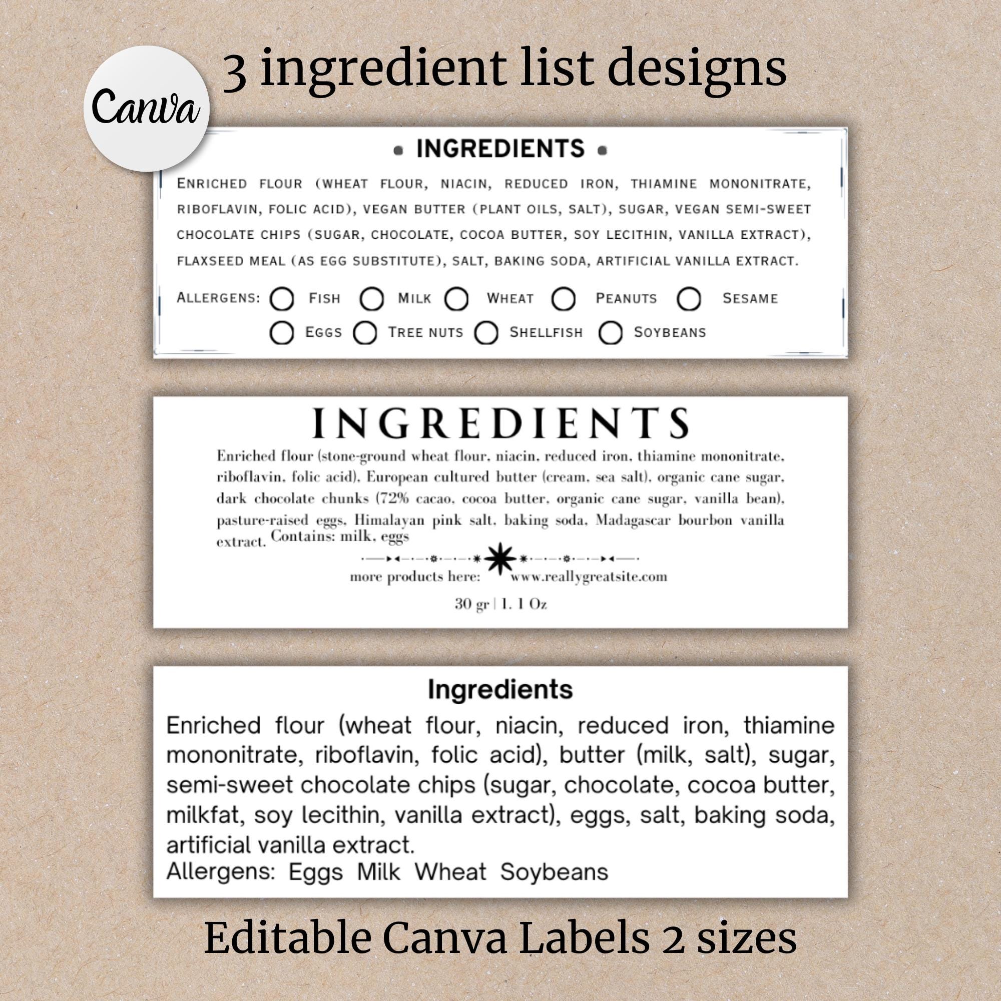 Red Velvet Editable Flavor Label Funfetty Cake in a Jar Label Tag ...