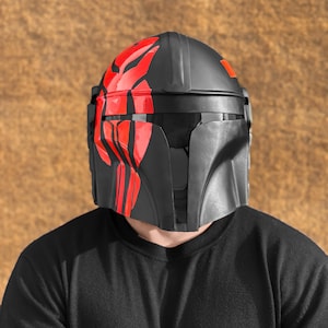 Mandalorian Helmet Replica | Star Wars Cosplay Prop | Din Djarin’s Iconic Helmet | Mando Helmet Gift for Him | Men&#39;s Gift | Home Décor