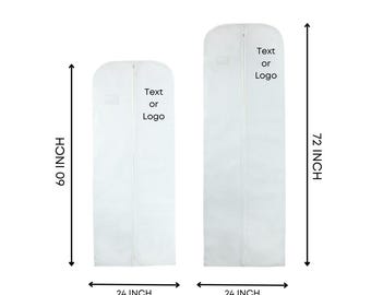 Wedcova Personalisierte Brautjungfer Kleidertasche, Hochzeitskleid, Kleidertasche