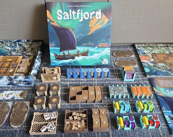 Inserto para el juego de mesa Saltfjord