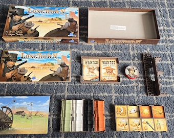 Longhorn Board Game Insert
