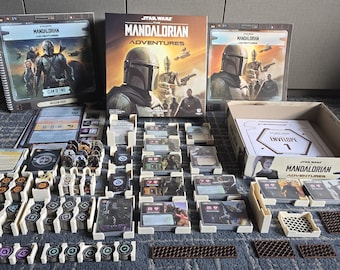 The Mandalorian Adventures & Expansion Board Game Insert