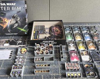 Outer Rim and Expansion Board Game Insert