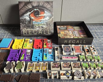 Inserto del juego de mesa Recall