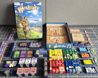 Wendake Board Game Insert (Including New Allies Expansion)