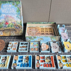 Rats of Wistar Board Game Insert
