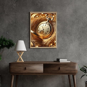 3 Luxury Digital Art Prints Collection | Elegant Wall Decor with Diamonds, Gold & Opulent Elements | Perfect for Office, Living Room
