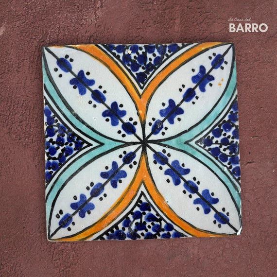 Vibrant Handpainted Moroccan Tiles