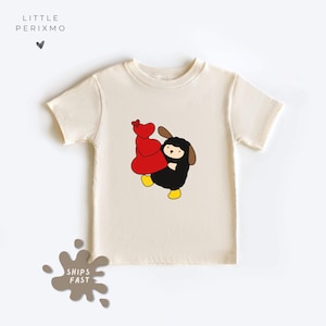 Cute Animal Shirt for Kids - Kawaii Puppy Tee - Adorable Cartoon Lamb Shirt - Valentine’s Day Dog Shirt - Fluffy Sheep Tee