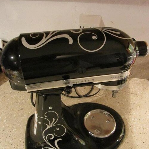 Kitchenaid Mixer Vinyl Stickers Or... Pimp My Kitchenaid Etsy