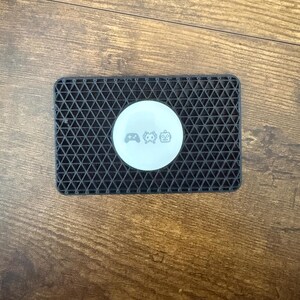Carbon Fiber AirTag Wallet Insert Card | Matte PETG-CF Slim Credit Card Size Tracker Holder | Tactical Minimalist EDC Wallet Finder Case