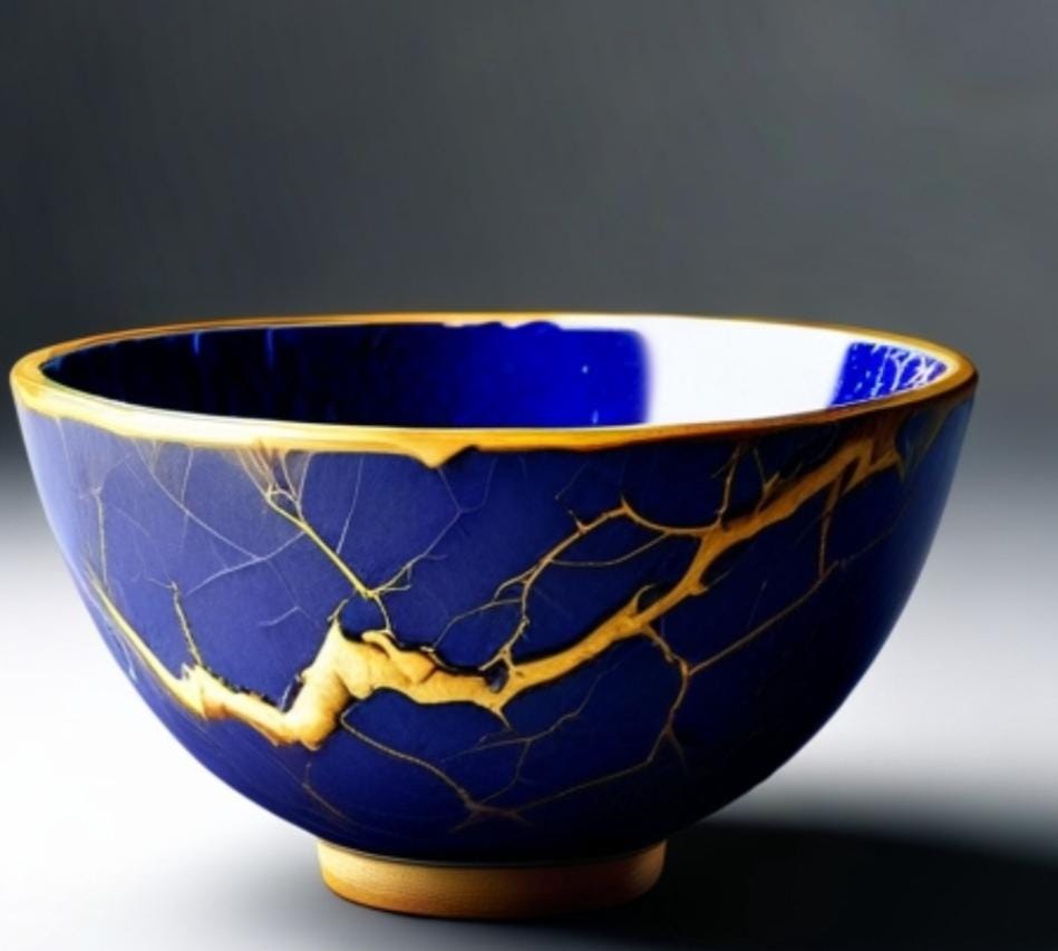 Kintsugi Gold Craft Set / Craft Repair Set Repair With Gold ...