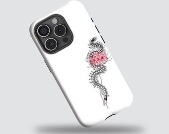 Tokyo Ghoul Phone Cases - Lycoris Radiata Case, Unique Cover, for iPhone 17, 16, 15, 14, 13, 12, 11 Pro Max, Samsung Galaxy S24, S23, S22