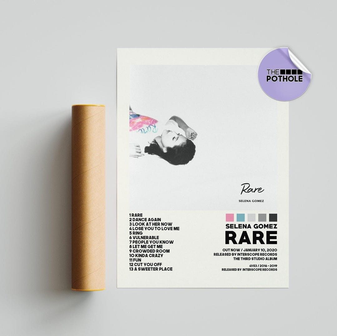 Selena Gomez Posters / Rare Poster / Album Cover Poster, Poster Print