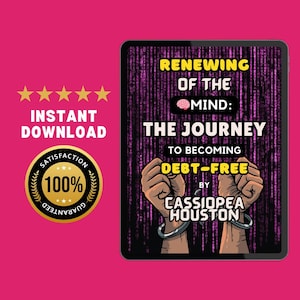 Debt-Free Financial Freedom Ebook | Proven System | Tips to Make Money, Save Money, & Axe Debt