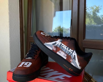 Personalized Custom Air Force 1 Sneakers: Hand-Painted Shoes