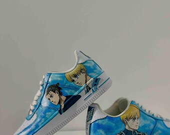 Personalized Anime Air Force 1: Custom Hand-painted Sneakers
