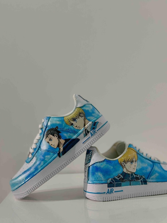 Personalized Anime Air Force 1: Custom Hand-painted Sneakers
