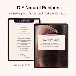 Reduce Hair Loss | Expert Hair Growth Recipes | Revive Your Roots Naturally | Step-by-Step DIY Formula Guide for Stronger, Healthier Hair