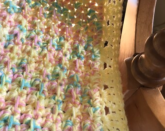 Crochet Baby Blanket, Toddler Blanket, Baby Gift