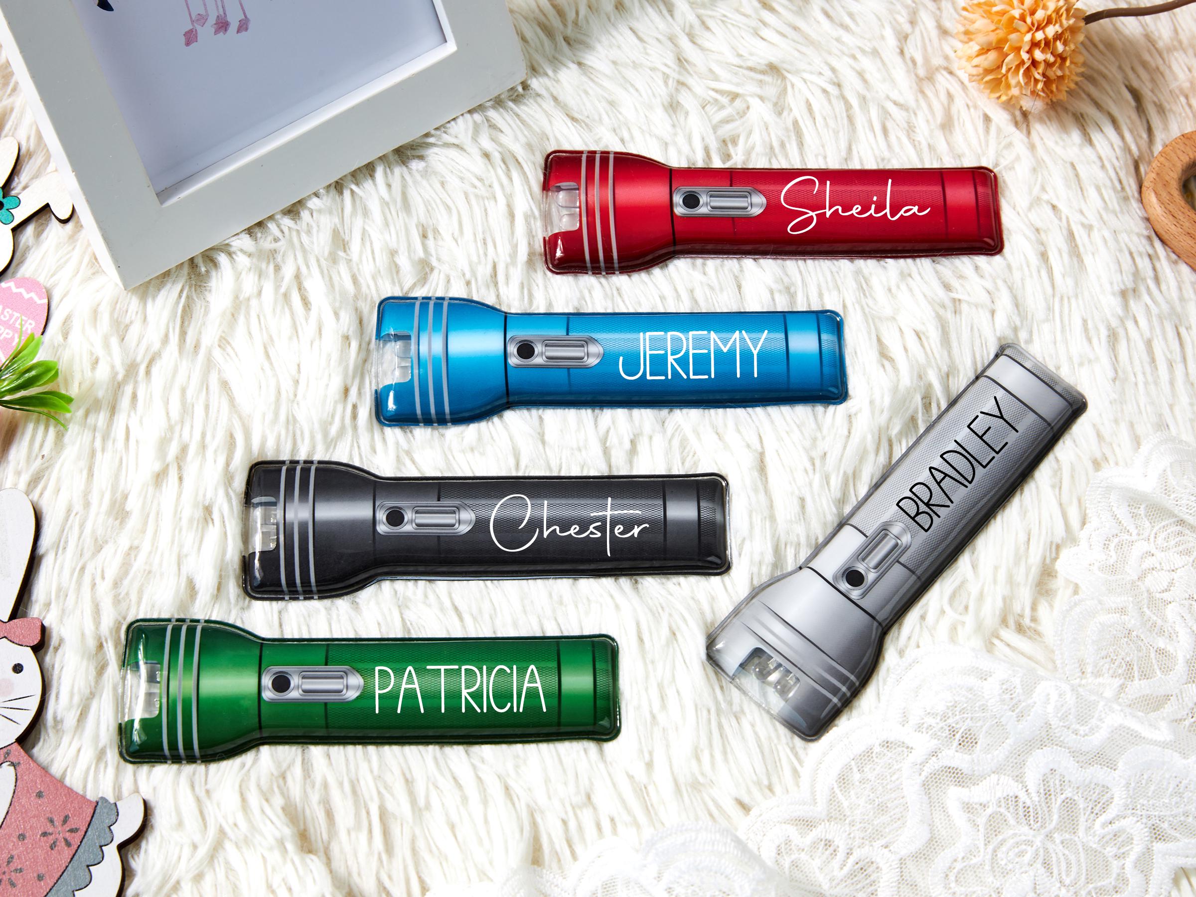 Personalized flashlights