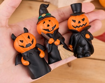 Vtg 1979 Scioto Molds Ceramic Halloween Pumpkin Jack O Lantern
