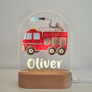 Personalized night lamp for babies - colorful night light, children&#39;s room night light, gift for children&#39;s birthday, gift idea children