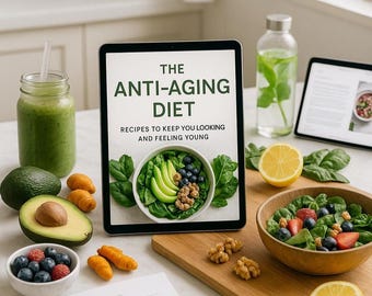 60 Anti-Aging Recipes | Eat for Glowing Skin, Youthful Energy & Longevity | Anti-Inflammatory Meals | Skin Boosting Superfoods | clean skin