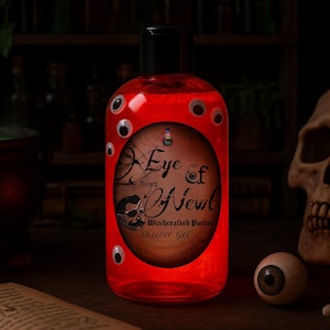 Body Wash EYE OF NEWT Scented in Iris Flowers - Shower Gel, Bubble Bath, Hand Soap