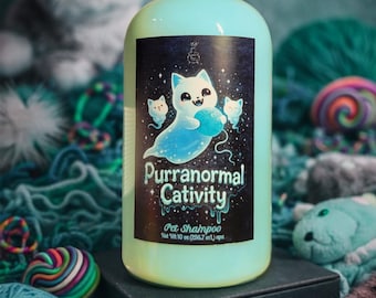 ペットシャンプー PURRANORMAL CATIVITY キュウリとアロエの香り - 犬猫用石鹸