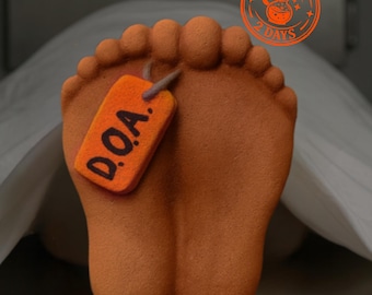 Bath Bomb EMBALMING FLUID Scented in Pineapple