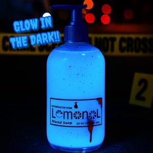 Body Wash LEMONOL Scented in Clean Linen, Lemon, Orange- Shower Gel, Hand Soap