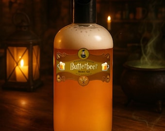 Body Wash BUTTER BEER Duftend in Hot Butterscotch Beer - Duschgel, Handseife
