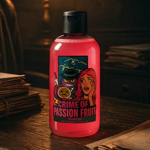 Body Wash CRIME OF PASSIONFRUIT Scented in Passionfruit Nectarine - Shower Gel, Bubble Bath, Hand Soap, Shampoo