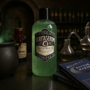 Body Wash TRUTH SERUM Veritaserum Scented in Fresh Cucumber- Shower Gel, Hand Soap