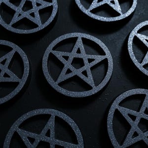 Black Bath Bomb DETOXIC BITCHCRAFT Scented in Coconut Patchouli Linen made with Activated Charcoal