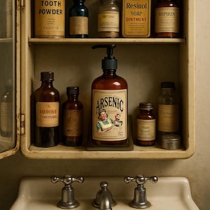 Body Wash ARSENIC Unscented for Sensitive skin and noses- Shower Gel, Hand Soap