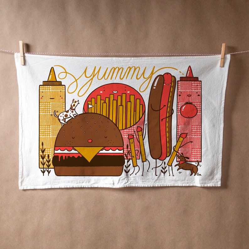 clairemanning Flour Sack Tea Towel