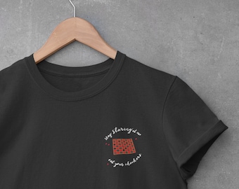 eat your CHECKERS 1987 overboard tee . come to papa shirt