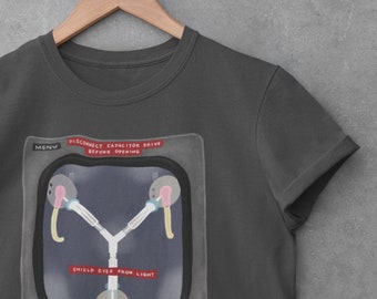 marty! flux capacitor back to the future shirt 1985 tee