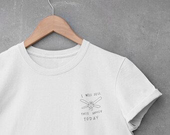 I will sell this house today tee . American Beauty Carolyn Burhham realtor shirt