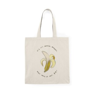 bluth banana stand tote . arrested development organic cotton shoulder bag image 1