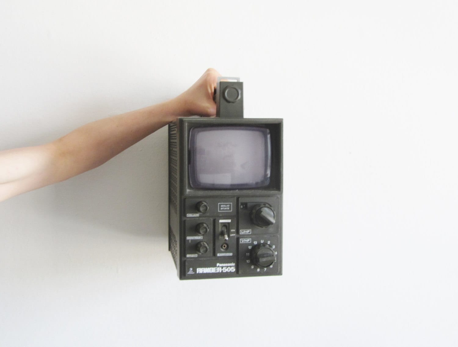 R E S E R V E D Handheld Panasonic Ranger 505 . 1970 Army Solid