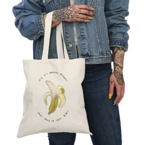 bluth banana stand tote . arrested development organic cotton shoulder bag image 3