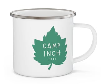 Sharon Susan Camp Inch metal mug . The Parent Trap 1961 camping coffee cup